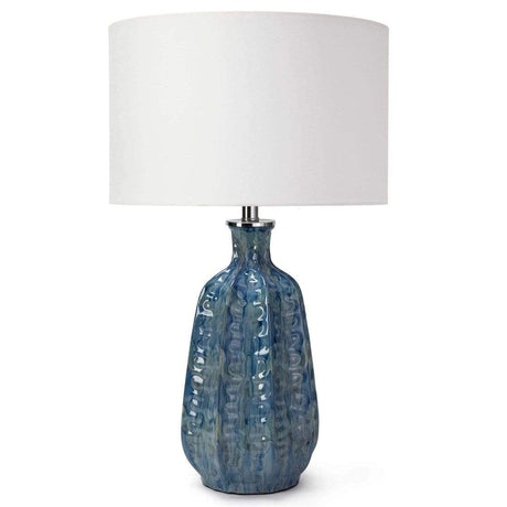 Regina Andrew Antigua Ceramic Table Lamp - Blue Lighting regina-andrew-13-1423BL 00844717094330