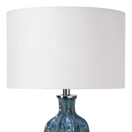 Regina Andrew Antigua Ceramic Table Lamp - Blue Lighting regina-andrew-13-1423BL 00844717094330