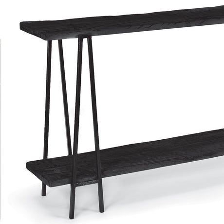 Regina Andrew Ash Reclaimed Wood Console Table Furniture regina-andrew-30-1018BLK 844717033407