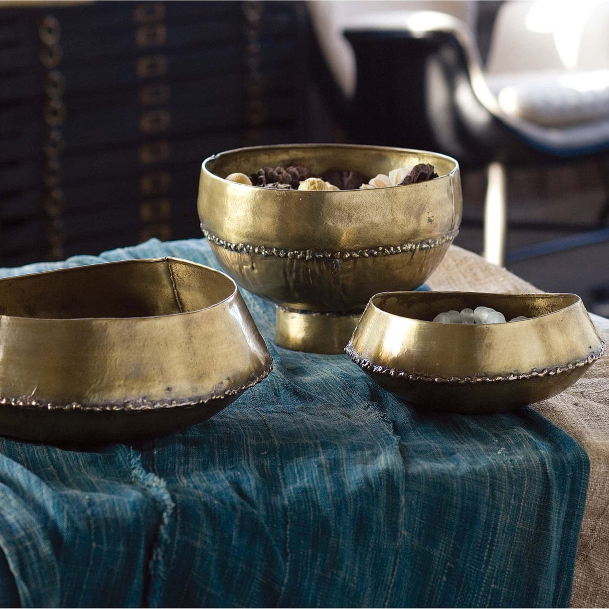 Regina Andrew Brass Bedouin Bowl Decor