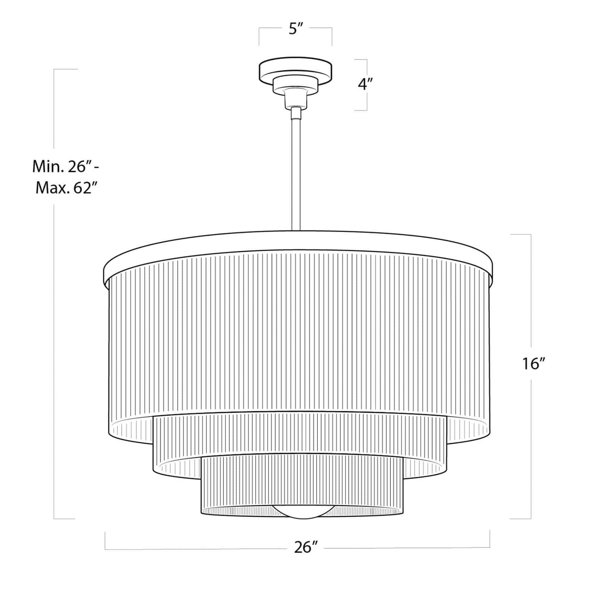 Regina Andrew Cabaret Fringe Chandelier Lighting