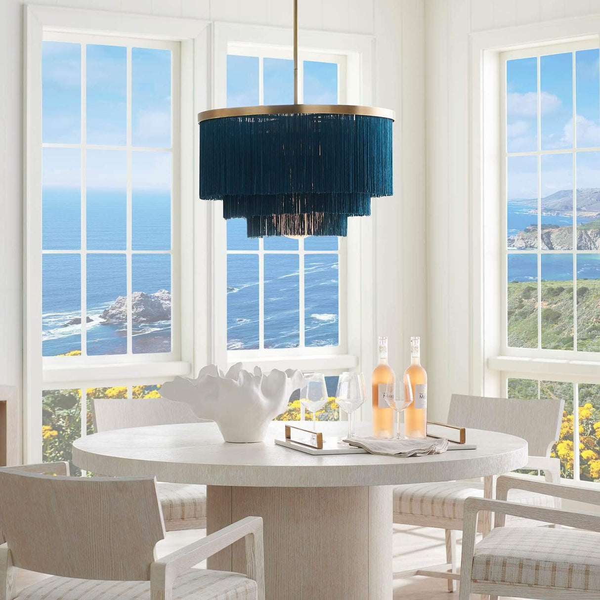 Regina Andrew Cabaret Fringe Chandelier Lighting