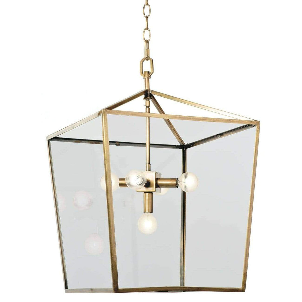 Regina Andrew Camden Lantern - Brass Lighting regina-andrew-16-1039NB 844717013522