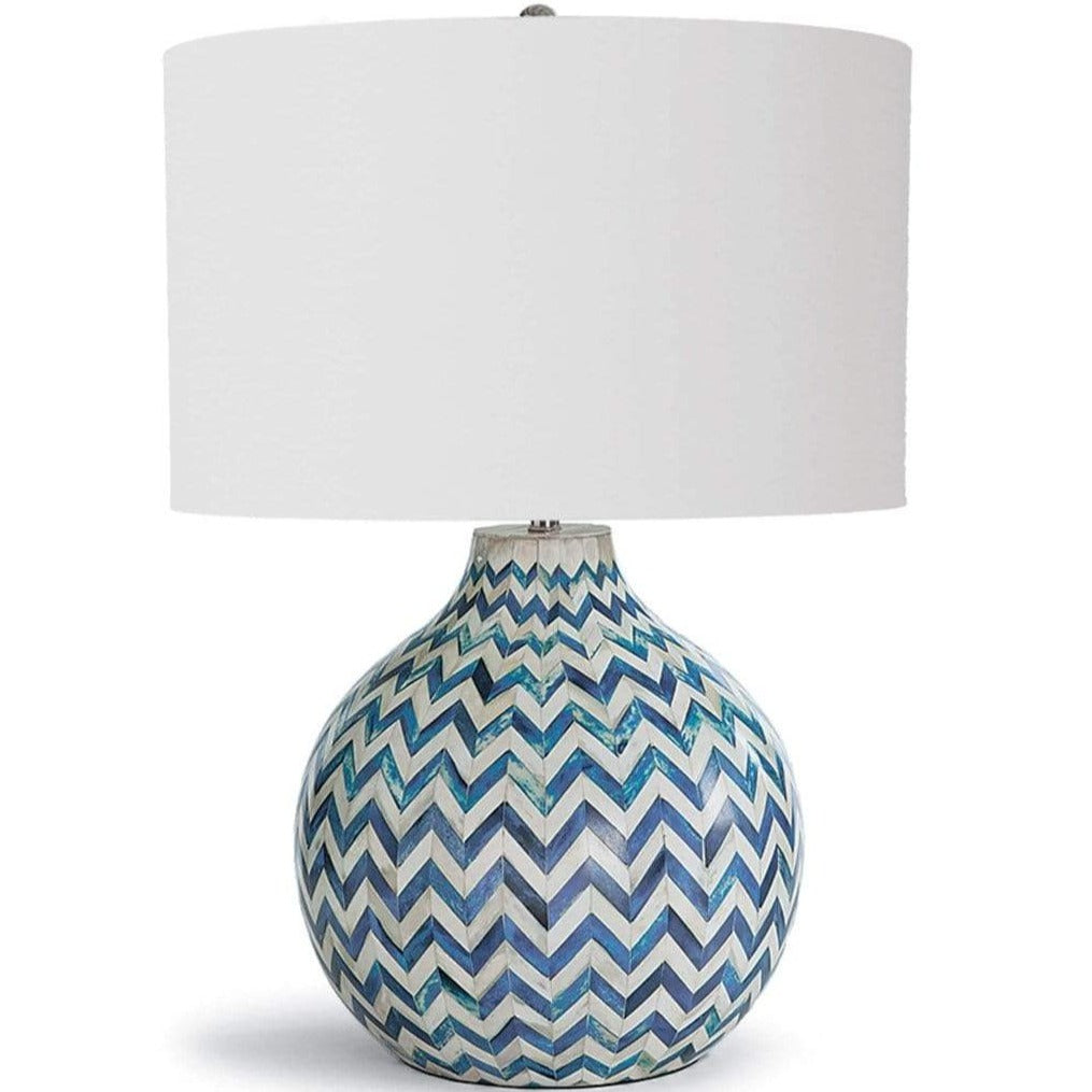 Regina Andrew Chevron Bone Table Lamp - Indigo Lighting regina-andrew-13-1200 844717017803
