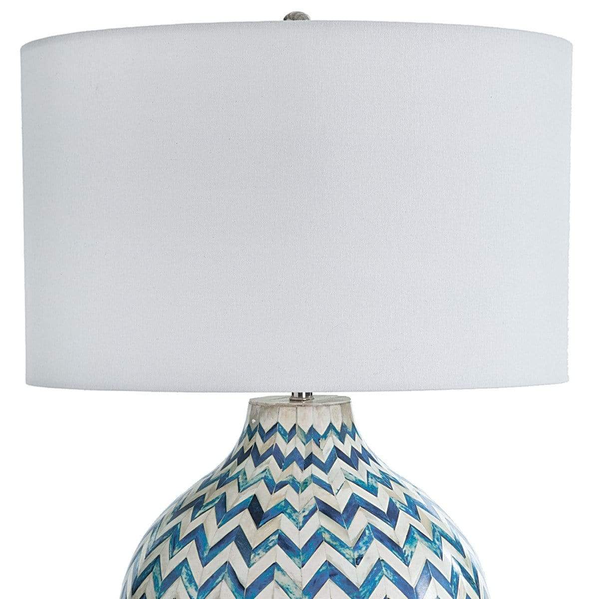 Regina Andrew Chevron Bone Table Lamp - Indigo Lighting regina-andrew-13-1200 844717017803