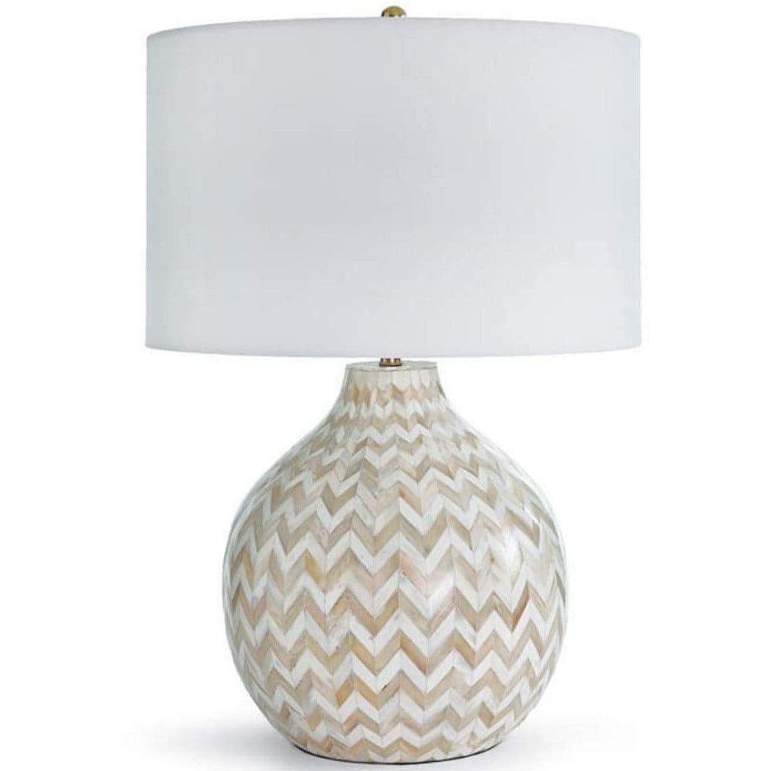 Regina Andrew Chevron Bone Table Lamp Lighting regina-andrew-13-1201 844717017810