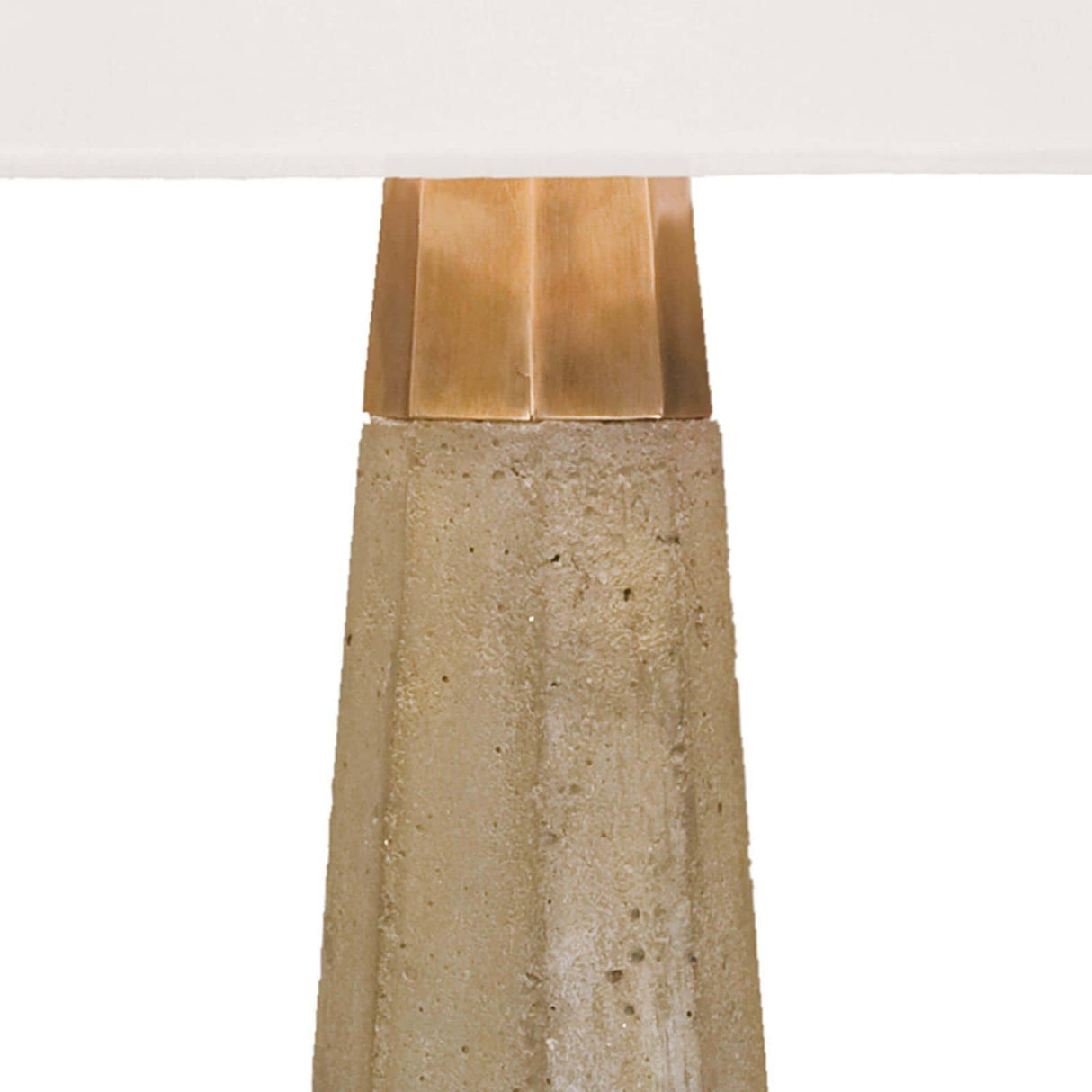 Regina Andrew Concrete and Brass Table Lamp Lighting regina-andrew-13-1051 844717012211