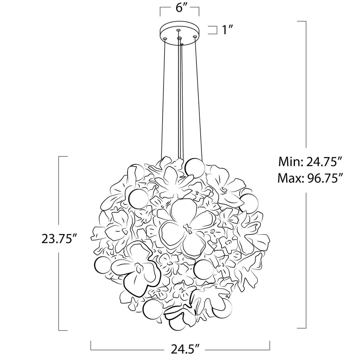 Regina Andrew Dogwood Chandelier Lighting regina-andrew-16-1410