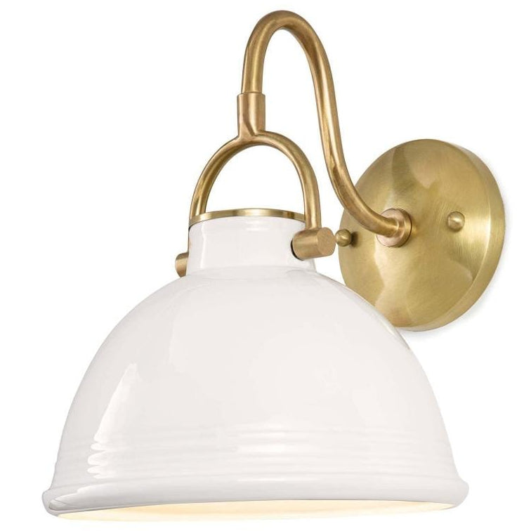 Regina Andrew Eloise Ceramic Sconce Lighting regina-andrew-15-1124WT 844717096310