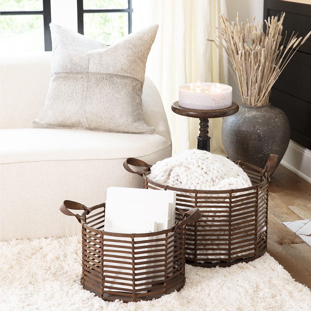 Regina Andrew Finn Leather Hurricane Pillow & Decor regina-andrew-20-1443