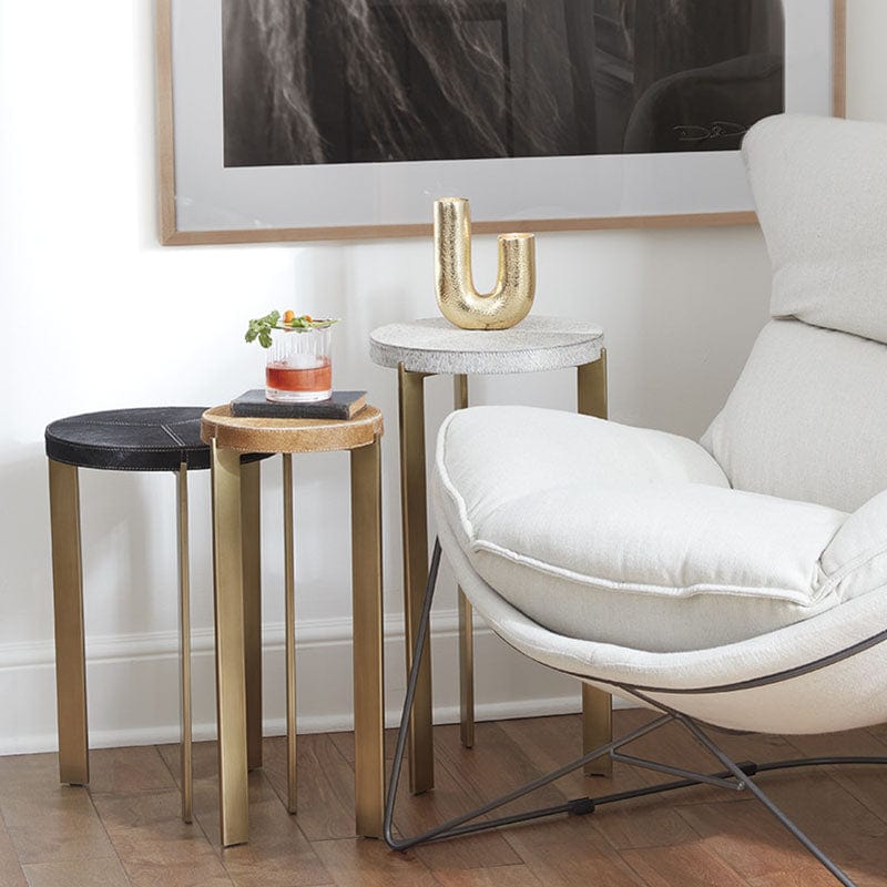 Regina Andrew Hair on Hide Mixer Table Set Furniture