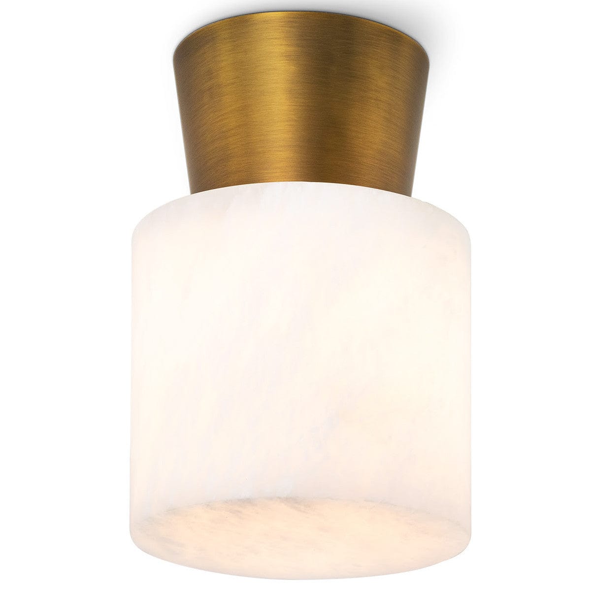 Regina Andrew Hazel Alabaster Flush Mount Lighting regina-andrew-16-1397NB
