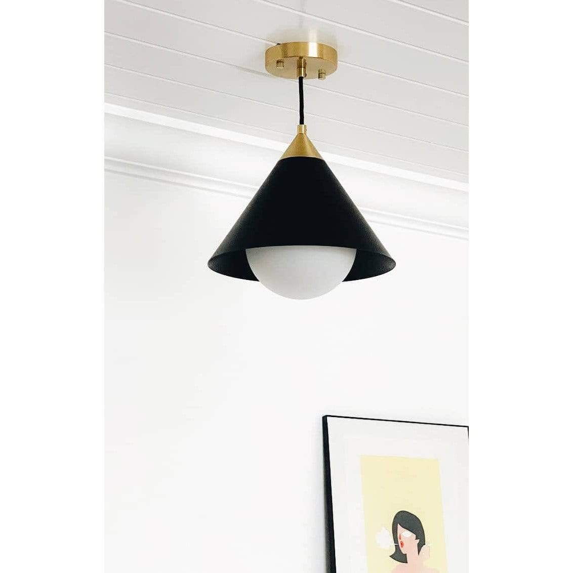 Regina Andrew Hilton Pendant - Black Lighting regina-andrew-16-1306BBNB 844717099670