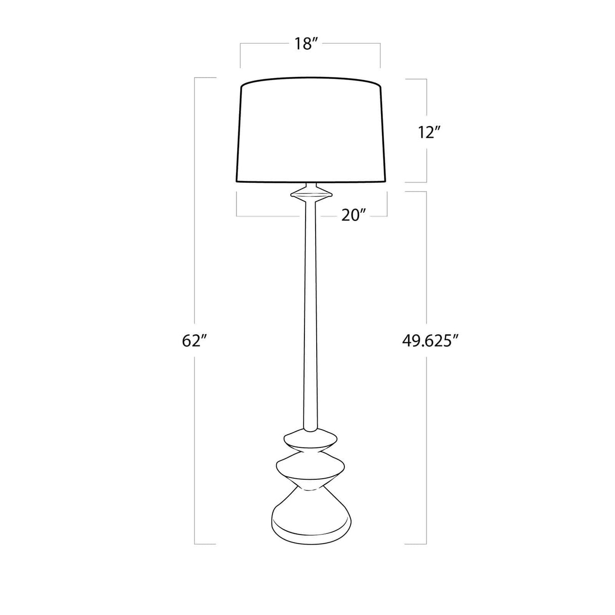 Regina Andrew Hope Floor Lamp Lighting regina-andrew-14-1054