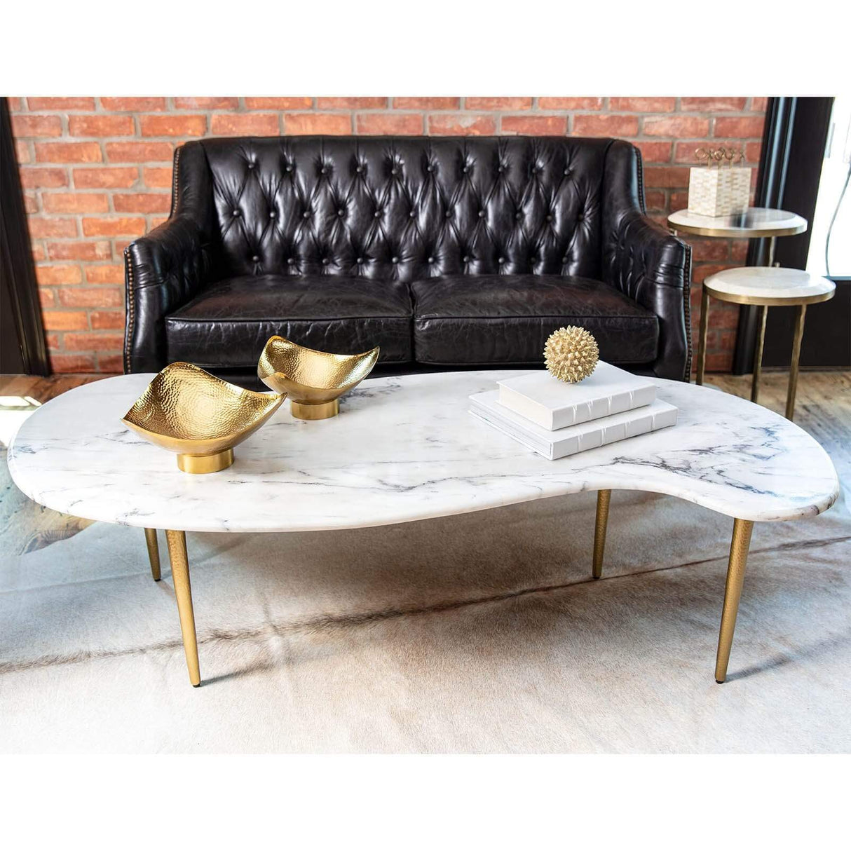 Regina Andrew Jagger Marble Cocktail Table Furniture regina-andrew-30-1131WT 844717000195
