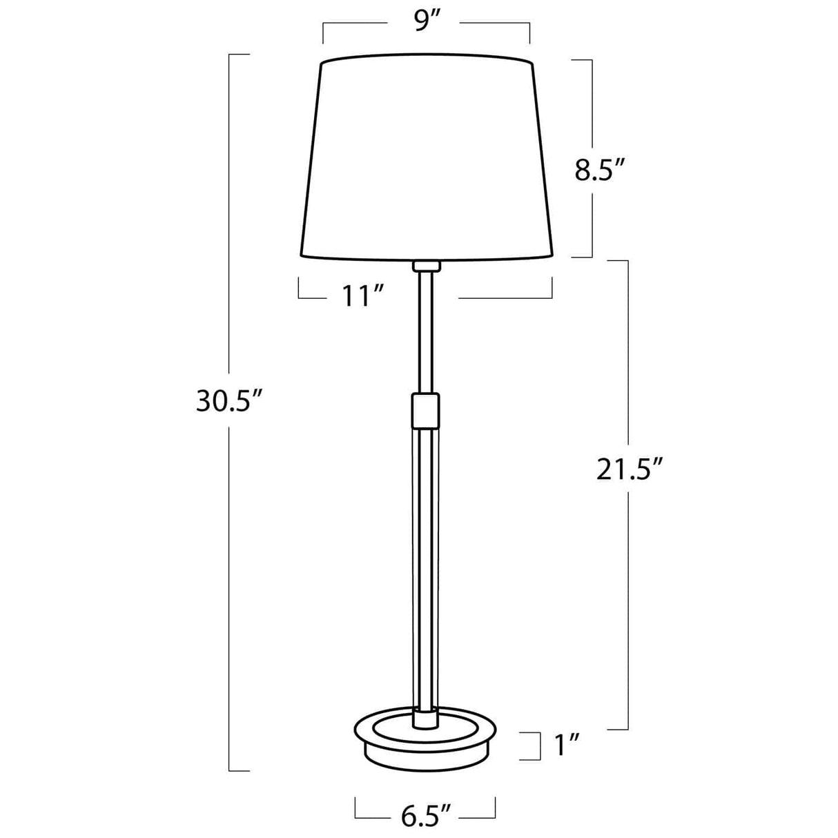 Regina Andrew Lewis Auburn Crystal Buffet Lamp Lighting regina-andrew-13-1623