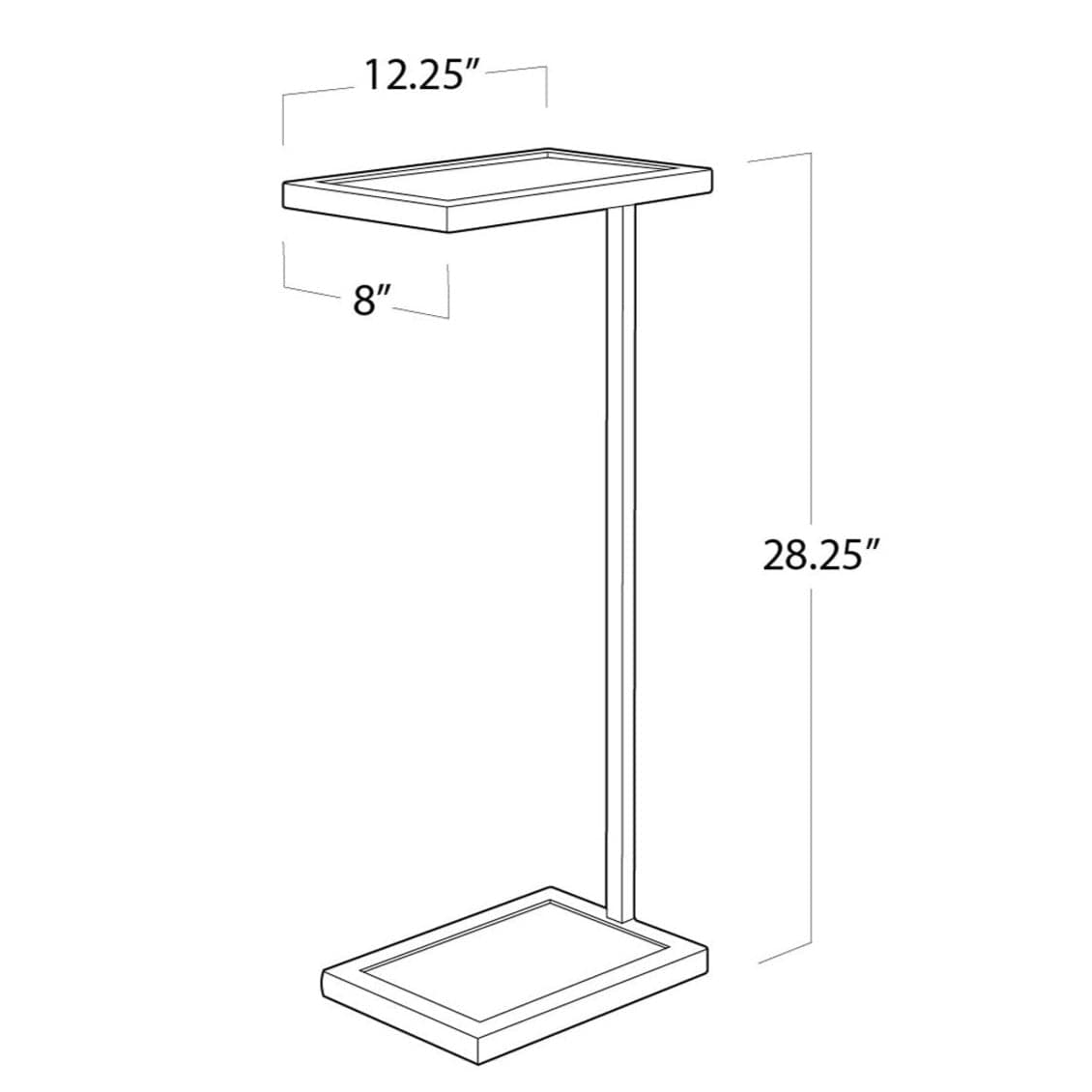 Regina Andrew Liam Drink Table Furniture regina-andrew-30-1050 844717025198