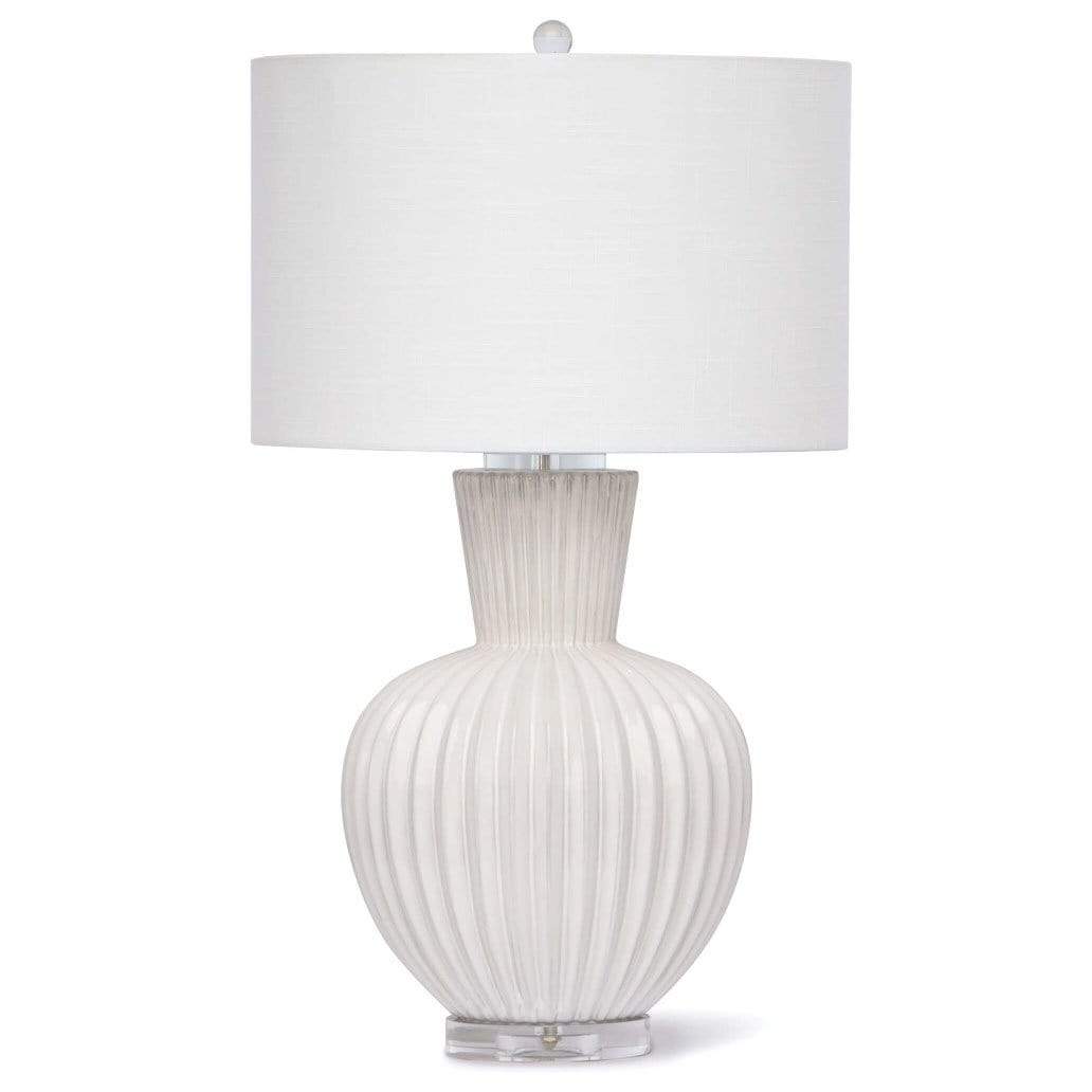 Regina Andrew Madrid Ceramic Table Lamp - White Lighting regina-andrew-13-1274 00844717028601