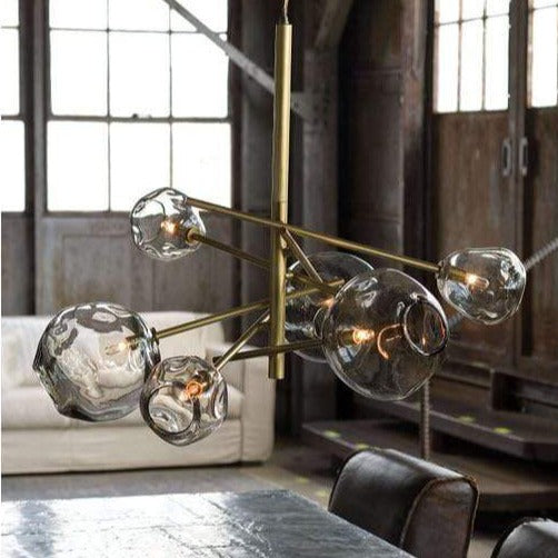Regina Andrew Molten Chandelier - Brass Lighting regina-andrew-16-1089NB 604310280765