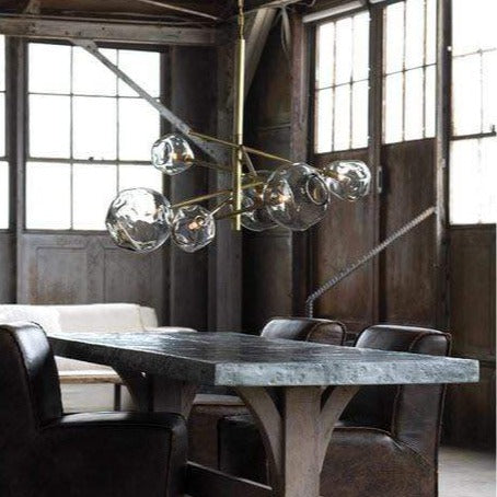 Regina Andrew Molten Chandelier - Brass Lighting regina-andrew-16-1089NB 604310280765