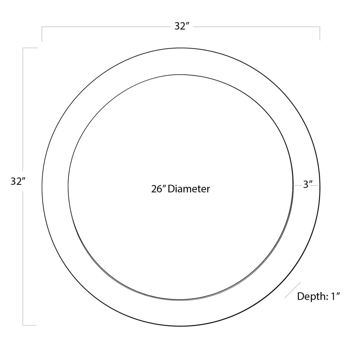 Regina Andrew Multitone Bone Mirror Wall regina-andrew-21-1054 844717020537