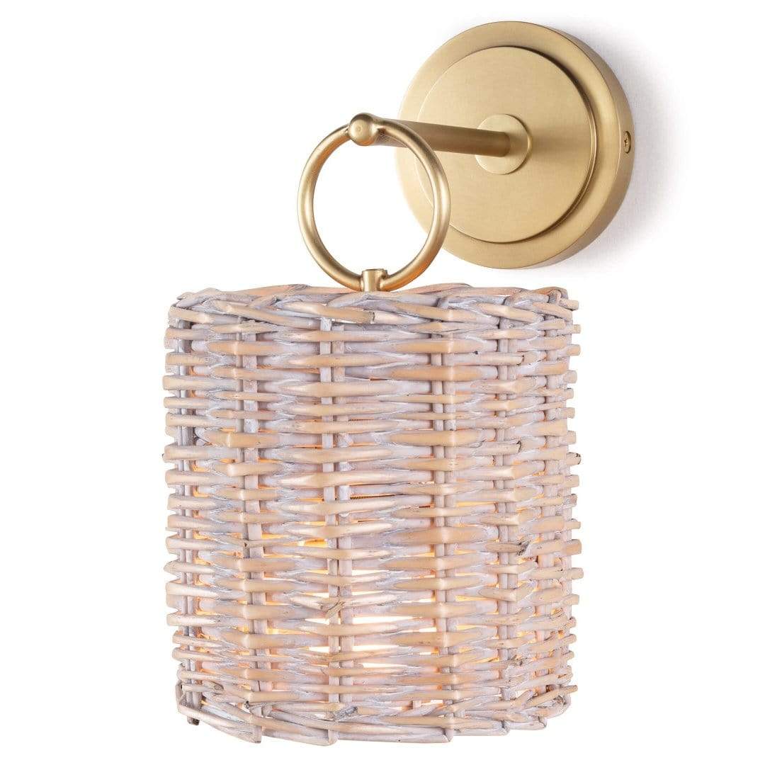 Regina Andrew Nantucket Sconce - Natural Brass Lighting regina-andrew-15-1102NB 00844717093371