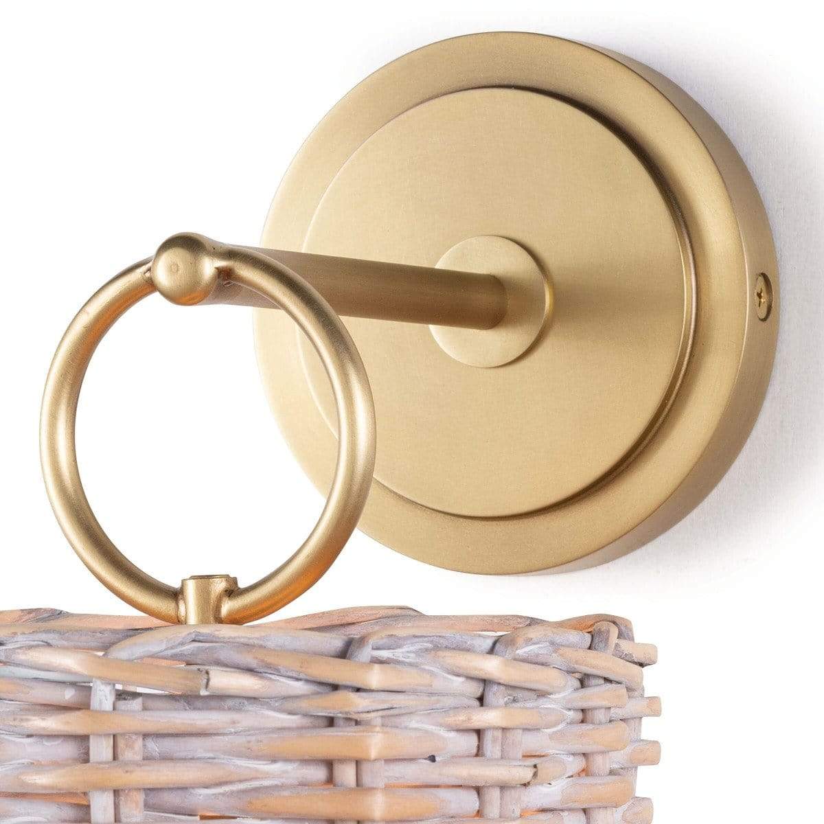 Regina Andrew Nantucket Sconce - Natural Brass Lighting regina-andrew-15-1102NB 00844717093371