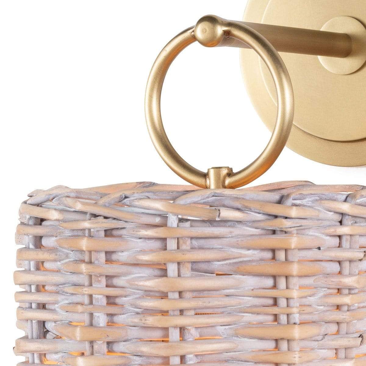 Regina Andrew Nantucket Sconce - Natural Brass Lighting regina-andrew-15-1102NB 00844717093371