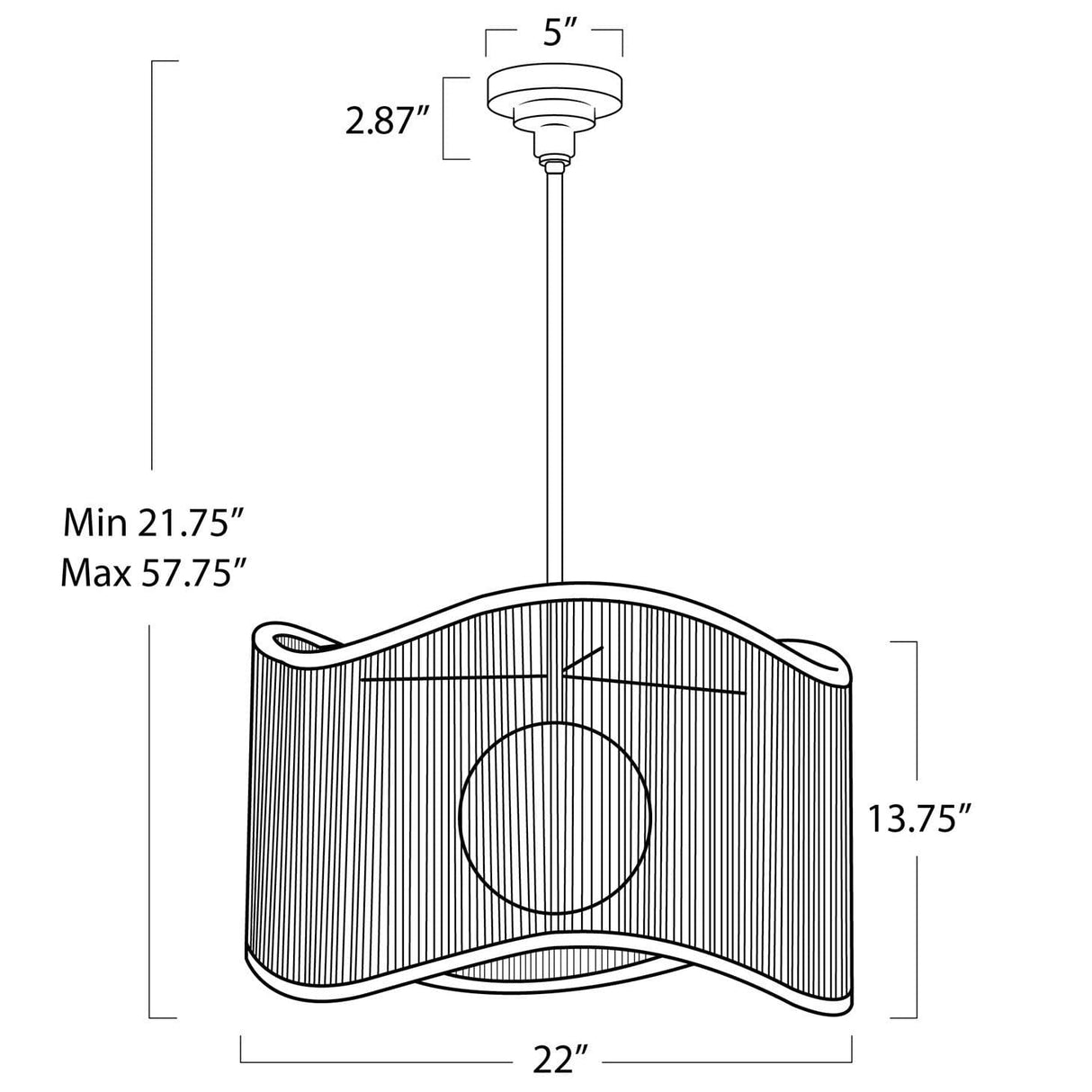 Regina Andrew Nimes Drum Pendant Lighting
