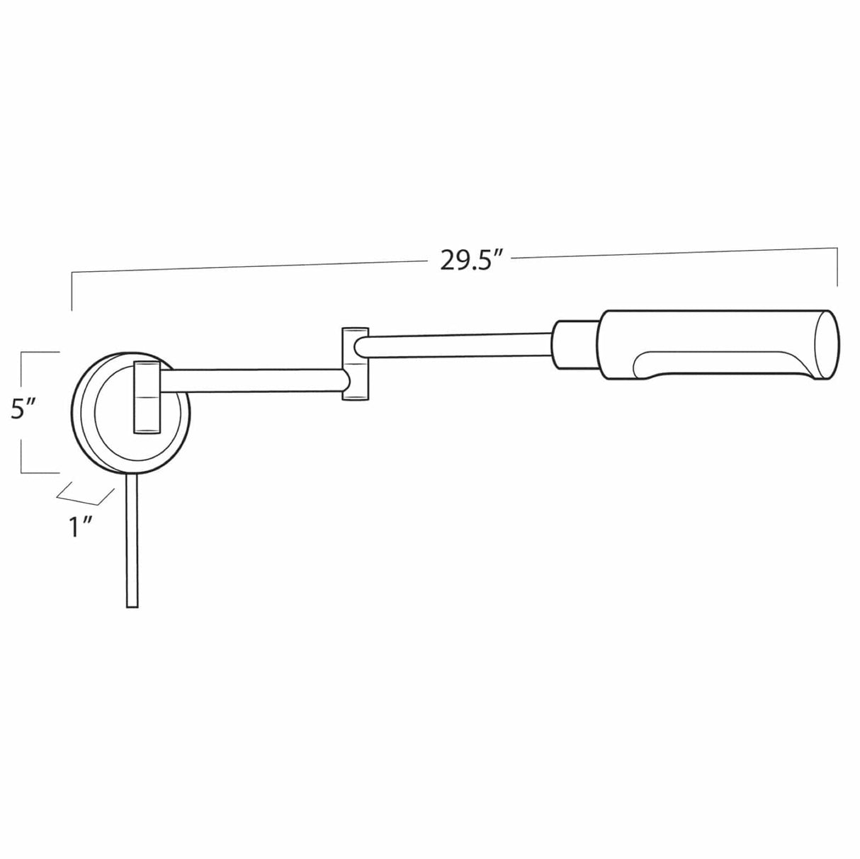 Regina Andrew Noble Swing Arm Task Sconce Lighting