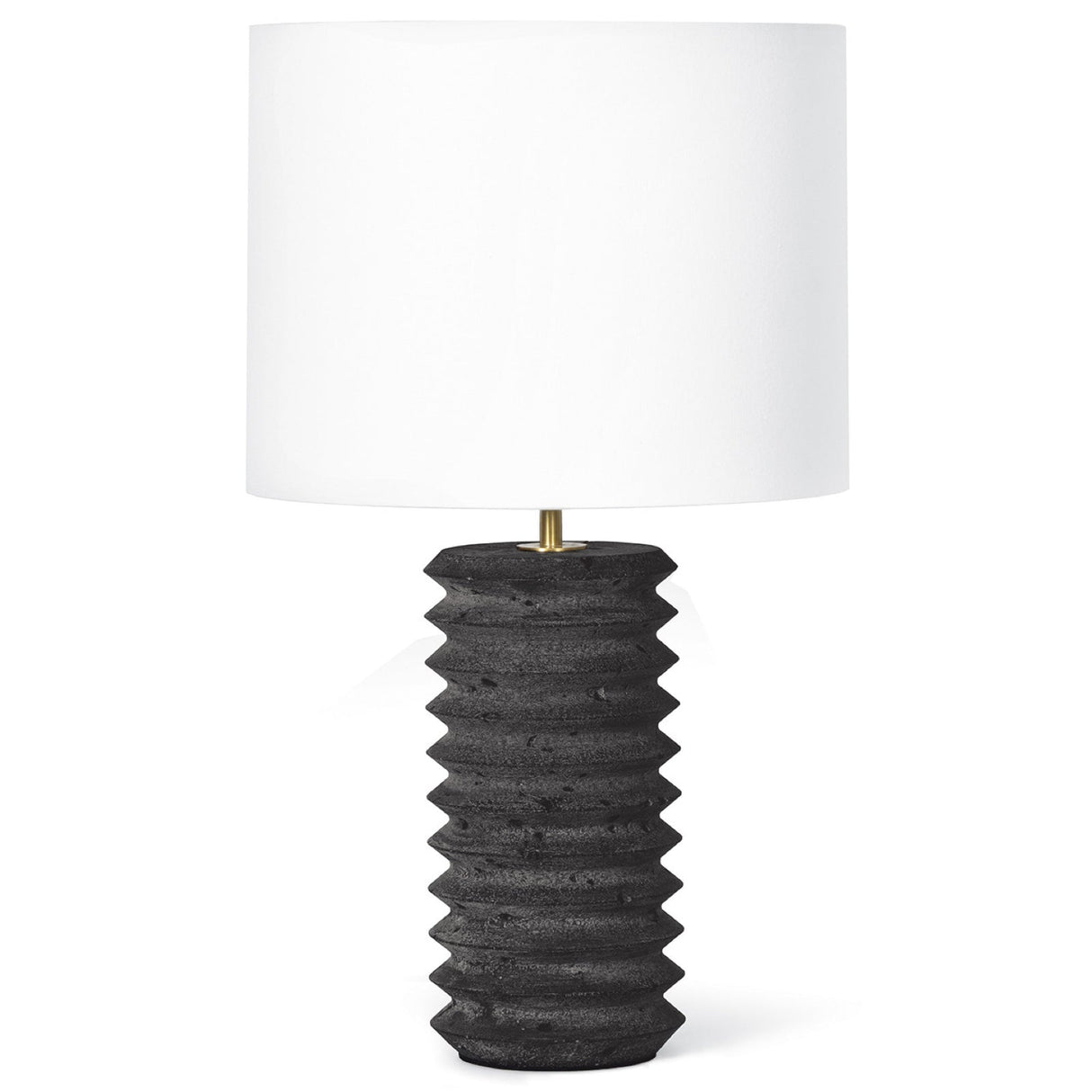 Regina Andrew Noir Column Travertine Lamp Lighting regina-andrew-13-1587