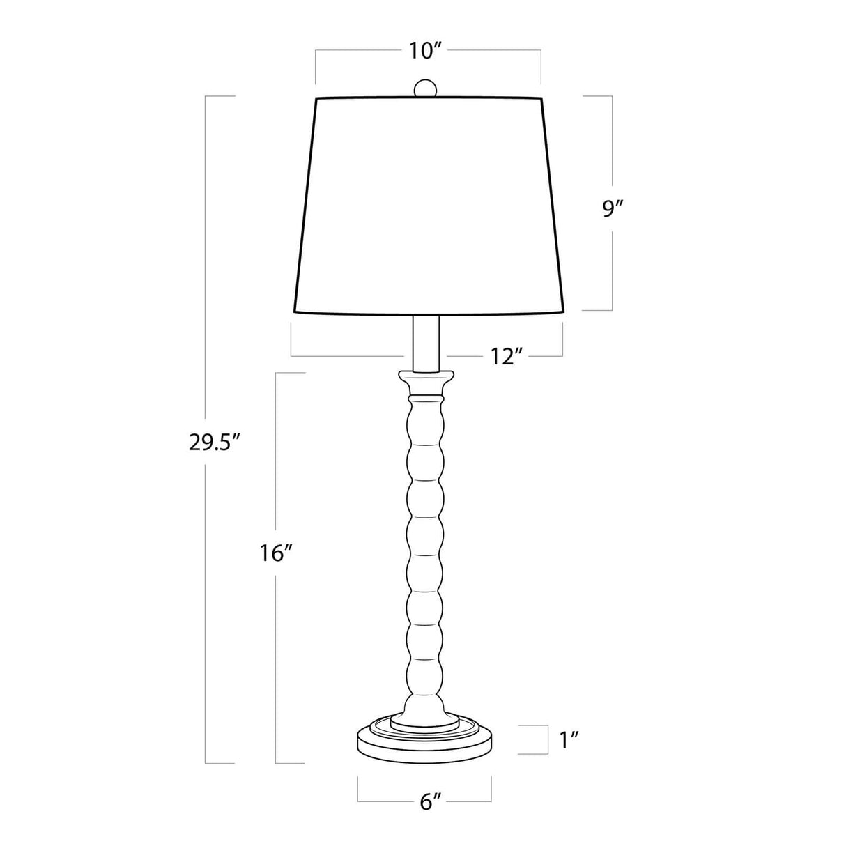 Regina Andrew Perennial Buffet Lamp Lighting