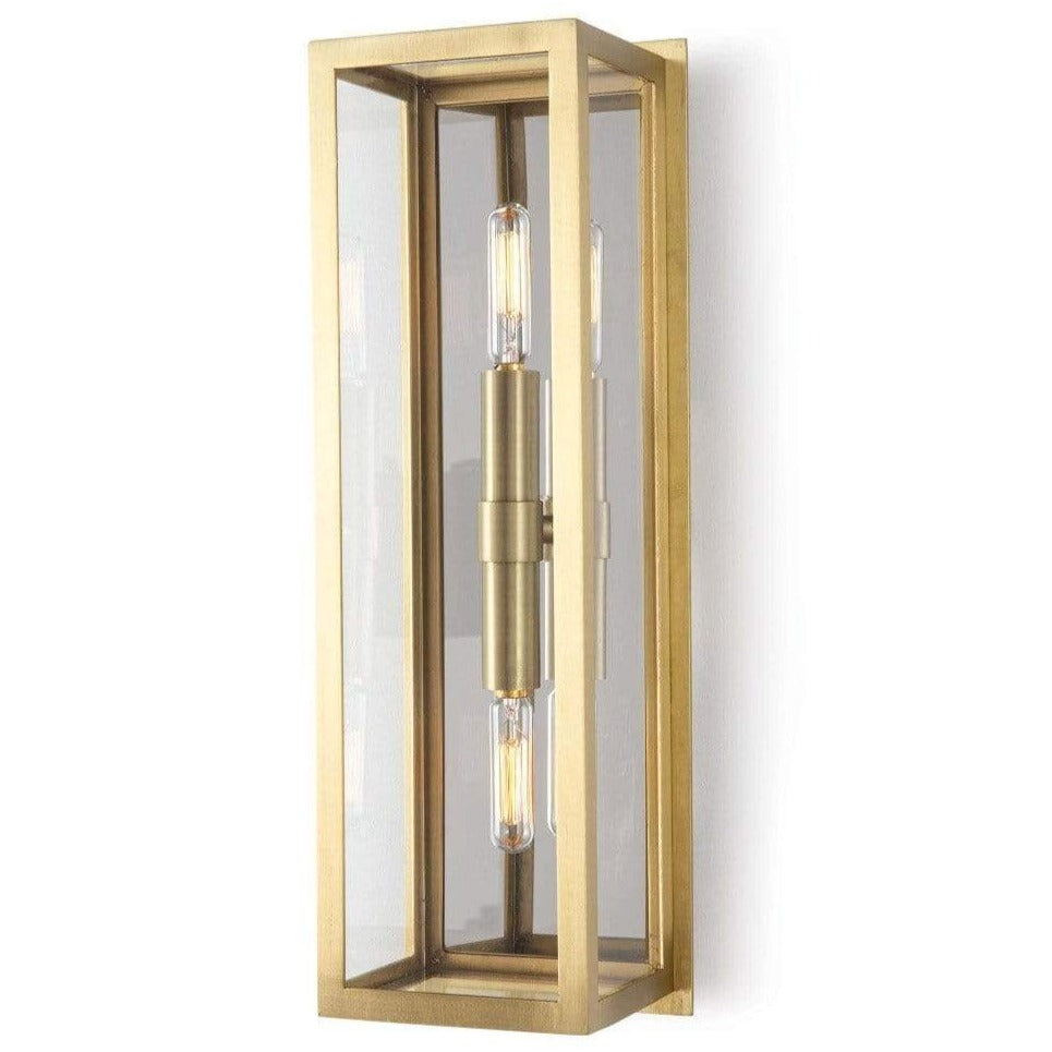 Regina Andrew Ritz Sconce - Natural Brass Lighting regina-andrew-15-1130NB 844717096358
