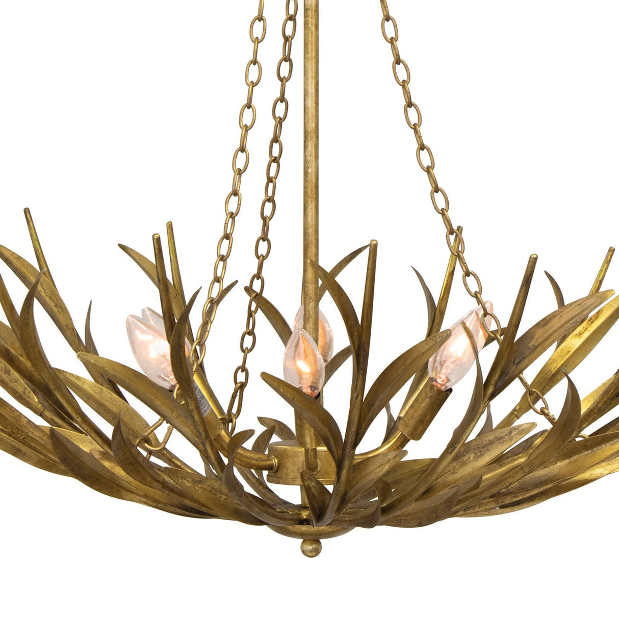 Regina Andrew River Reed Basin Chandelier Lighting