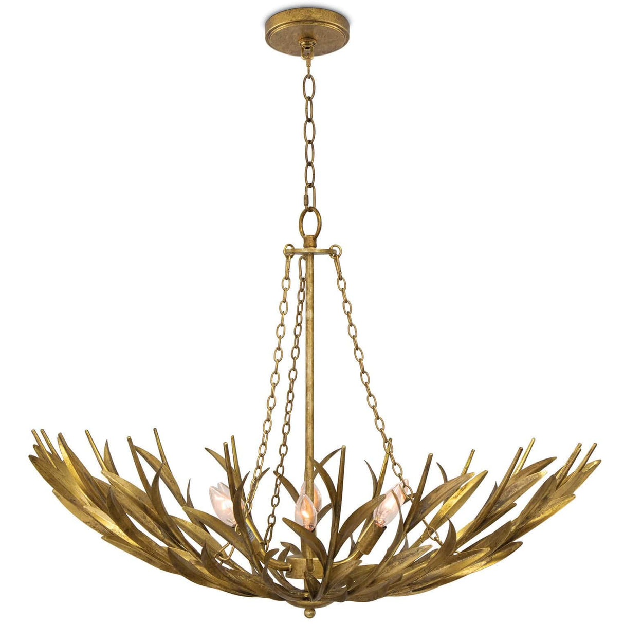 Regina Andrew River Reed Basin Chandelier Lighting
