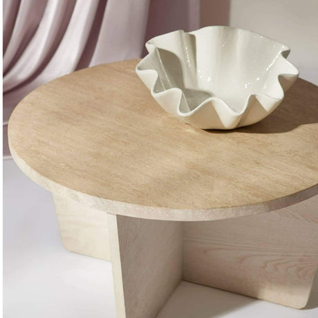 Regina Andrew Ruffle Ceramic Bowl Decor regina-andrew-20-1269 844717090837