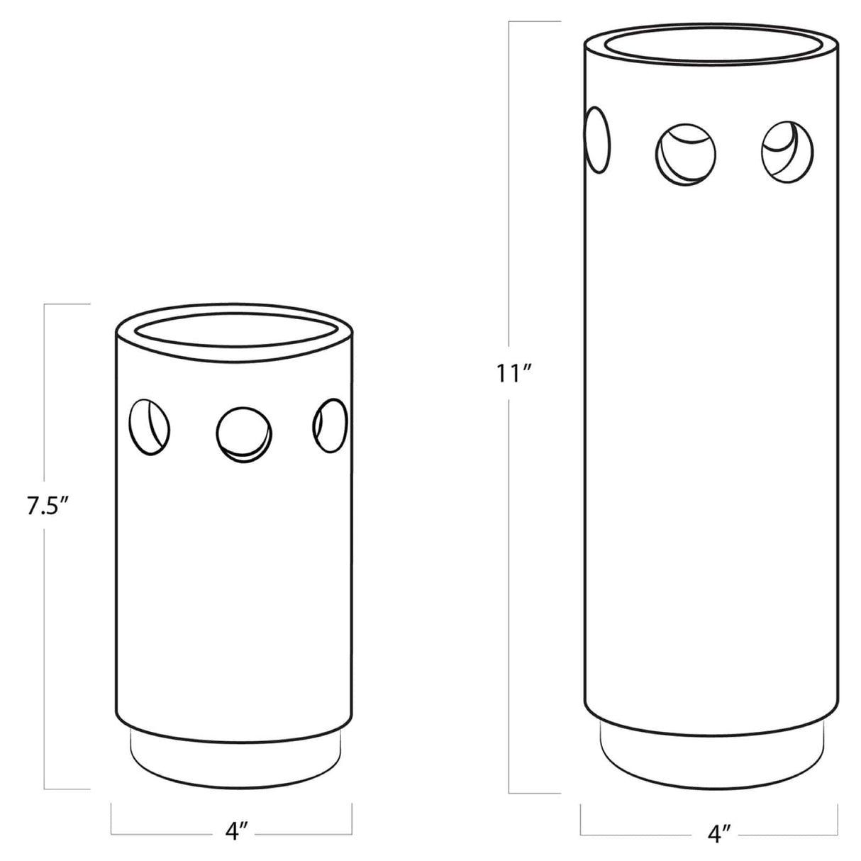 Regina Andrew Savior Vase Set Pillow & Decor regina-andrew-20-1492BLK