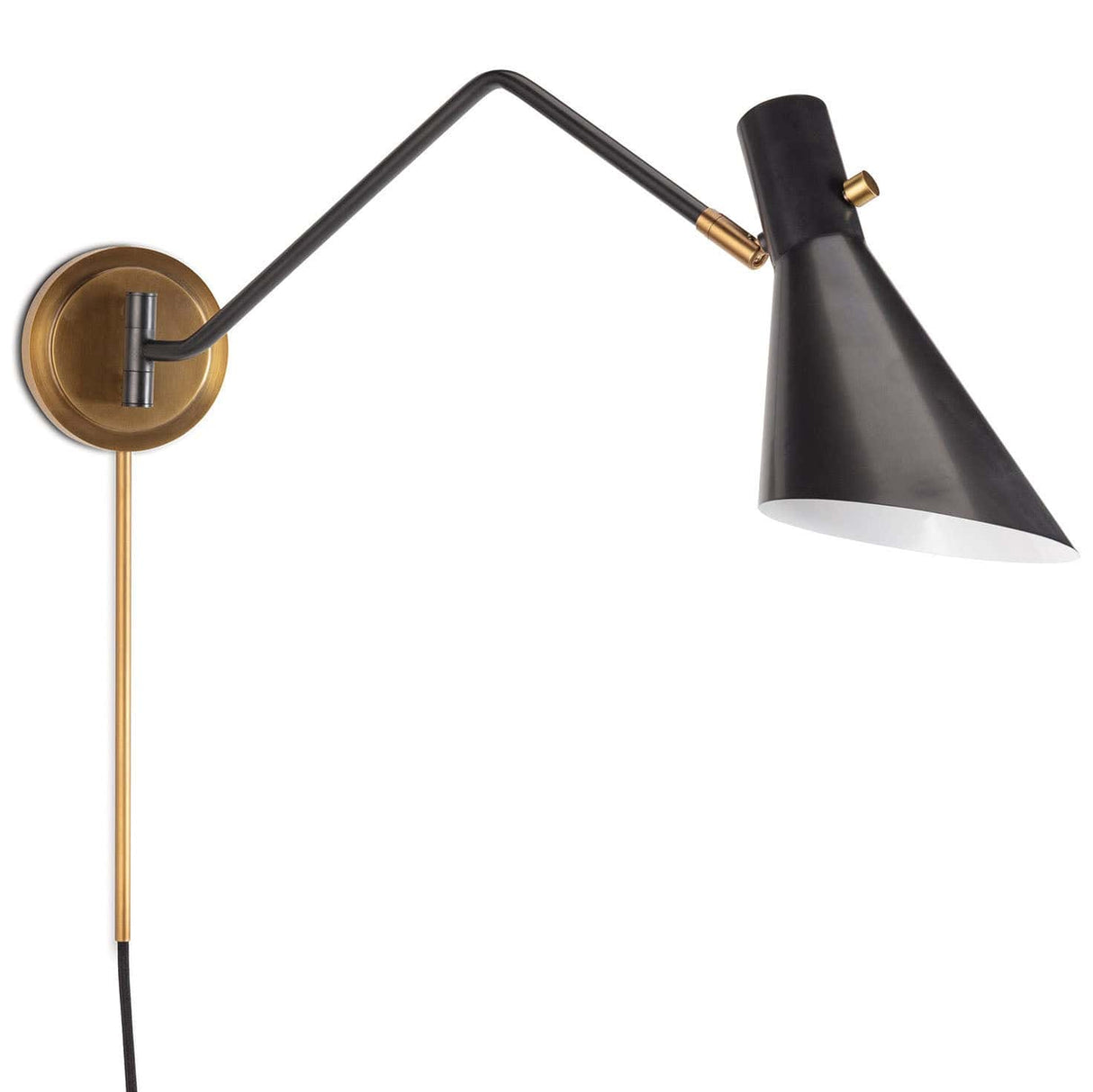 Regina Andrew Spyder Single Arm Sconce Lighting regina-andrew-15-1182BBNB 844717034046