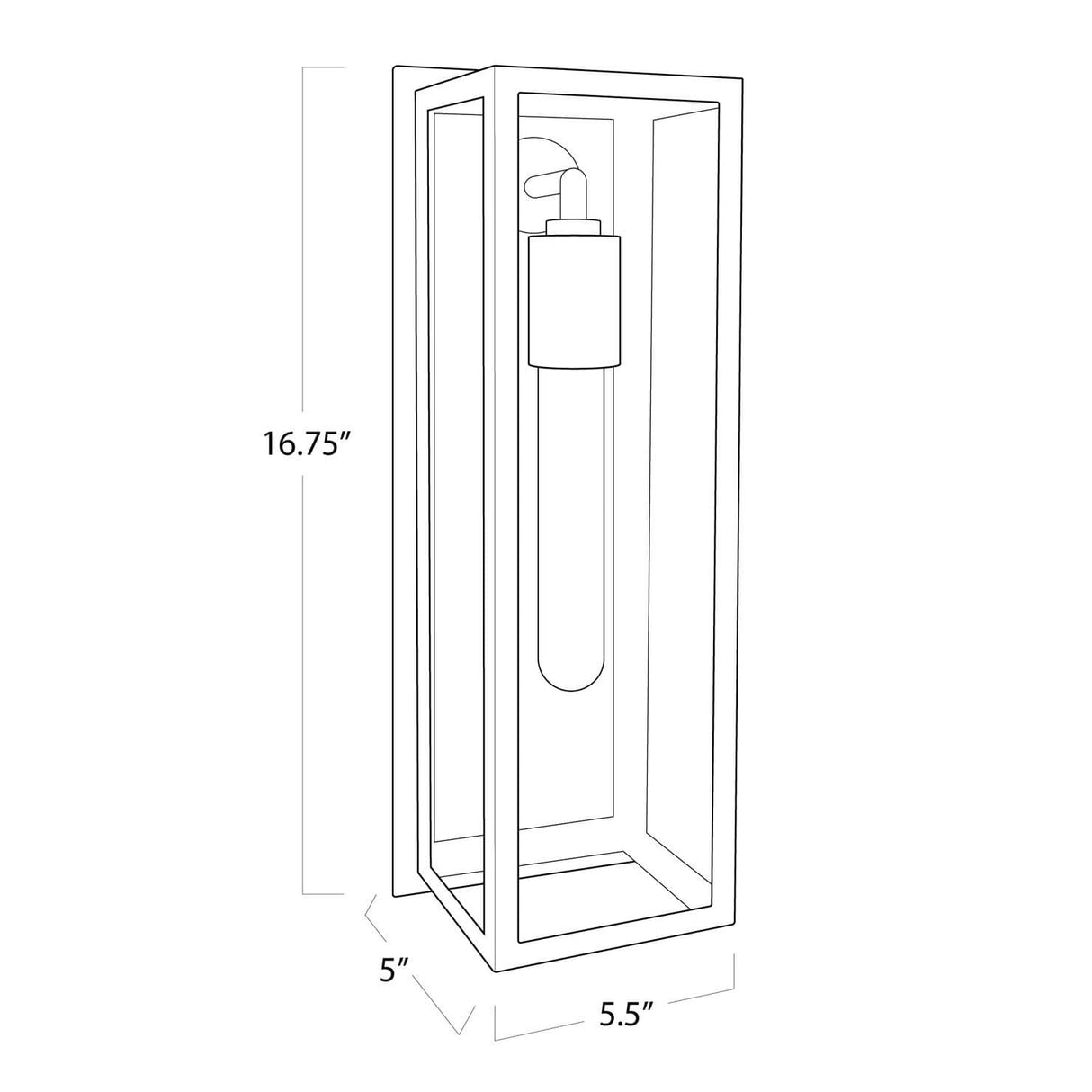 Regina Andrew Sydney Outdoor Sconce Lighting regina-andrew-17-1012BLK 844717030604