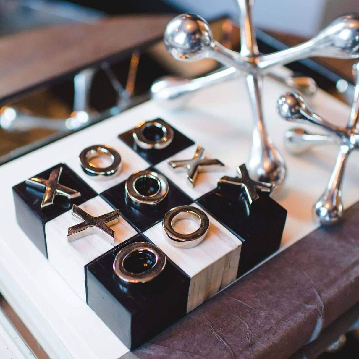 Regina Andrew Tic Tac Toe Board Pillow & Decor regina-andrew-20-1408 844717032813