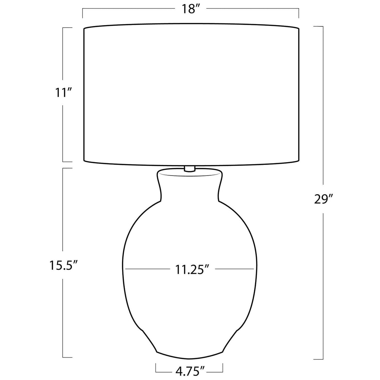 Regina Andrew Willow Table Lamp Lighting regina-andrew-13-1556