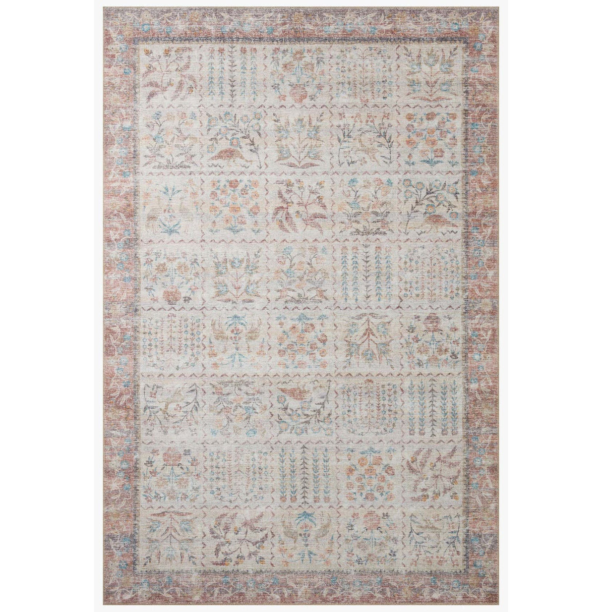 Rifle Paper Co. x Loloi Gallerie Cream Rug Rugs loloi-MAISMAO-08CR002339 885369688737