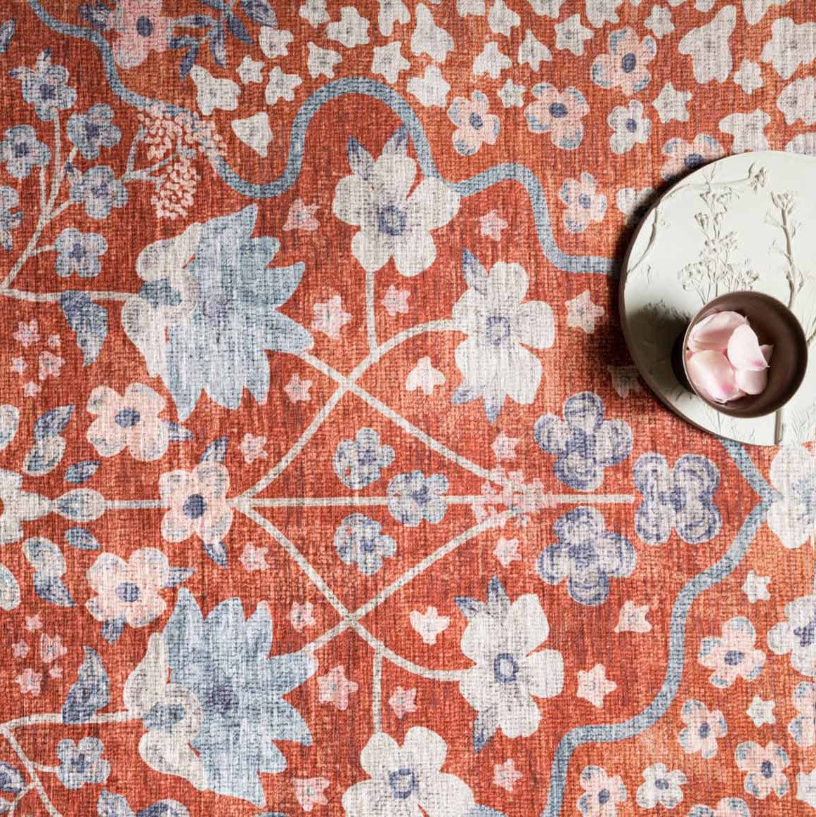 Rifle Paper Co. x Loloi Palais Rug - Crimson Rugs