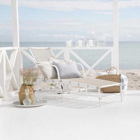 Sika Design Josephine Sunbed - Dove White Furniture sika-SD-E958-DO