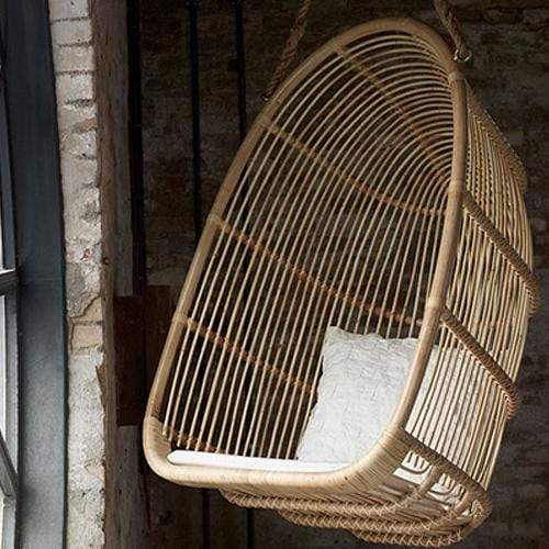 Sika Design Renoir Swing Chair - Natural-Without Cushion Furniture Sika-3080U -Without Cushion