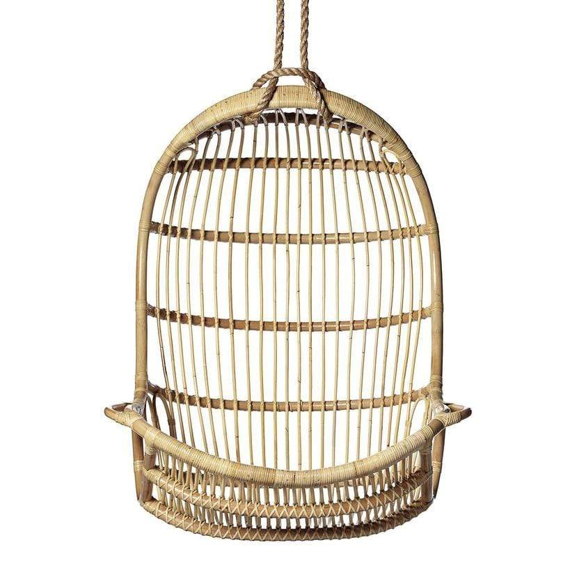 Sika Design Riviera Rattan Hanging Swing Chair - Natural Furniture sika-SER-02-U