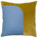Square Feathers Home Felix Asphalt Yellow Pillow Pillow & Decor