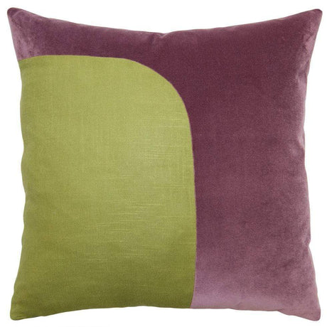 Square Feathers Home Felix Sangria Tangerine Pillow Pillow & Decor