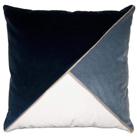 Square Feathers Home Harlow Pillow - Indigo Pillow & Decor square-feathers-harlow-indigo-22x22