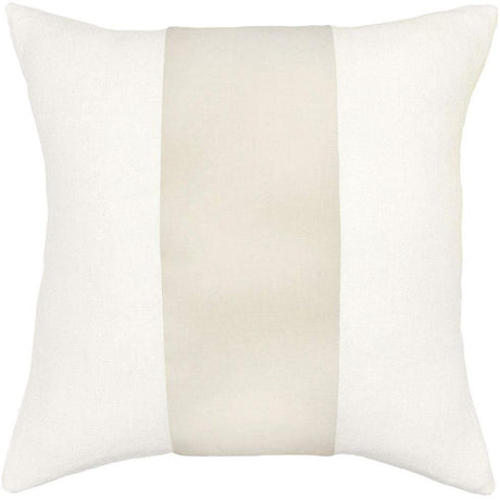 Square Feathers Home Ming Pillow - Snow Decor